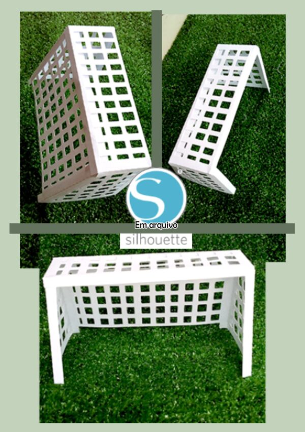 Trave de gol de futebol para Silhouetter Studio